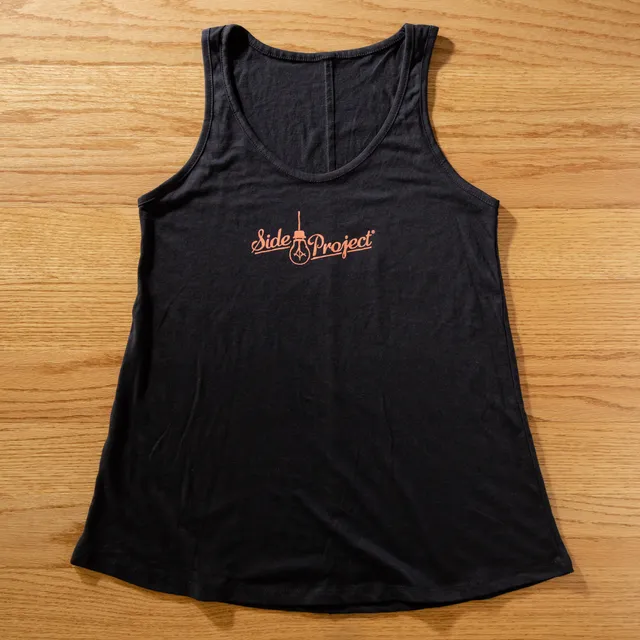 Side Project Script Canotta donna nera 2XL leggera