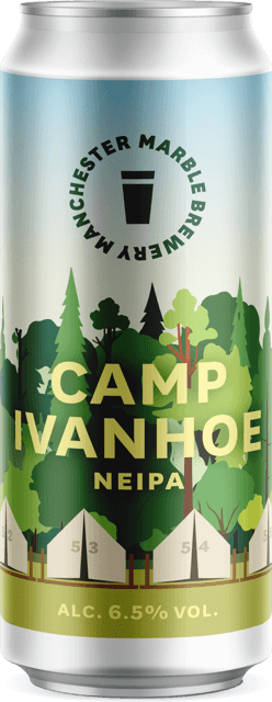 Marble Brewery Camp Ivanhoe birra hazy ananas e pesca