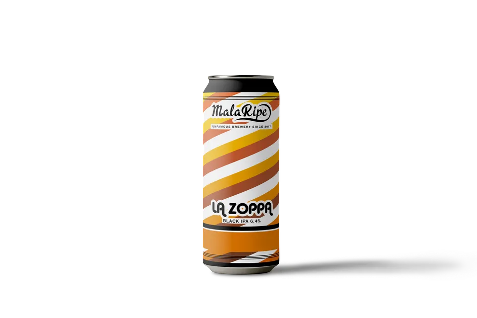 Malaripe La Zoppa birra scura amara al caffè