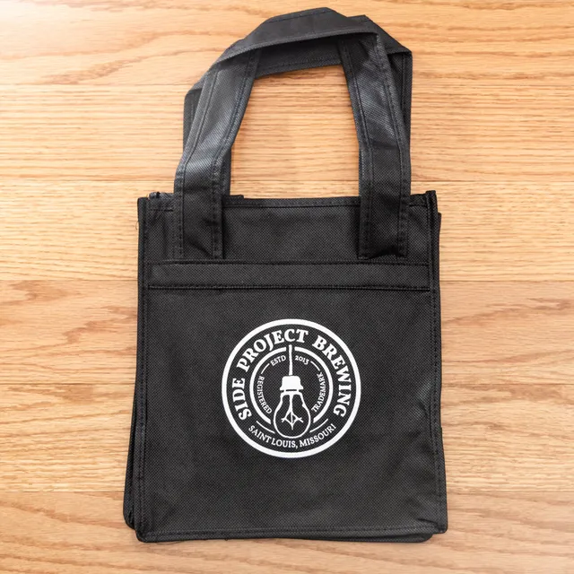 Side Project 6-Bottle Bag borsa portabottiglie 6 bottiglie nera