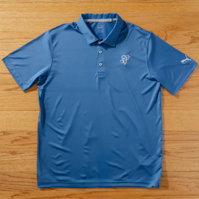 Side Project SP Puma Gamer Polo da golf blu poliestere