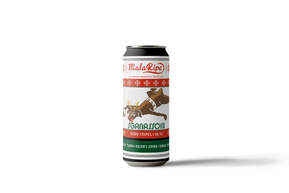 Malaripe Sganassoni 2025 birra di Natale al miele