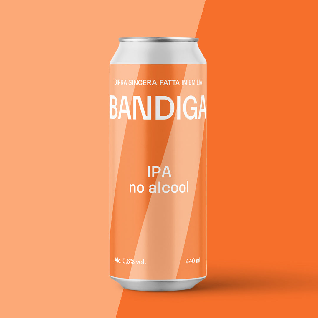 Bandiga IPA No Alcool birra analcolica 440 ml