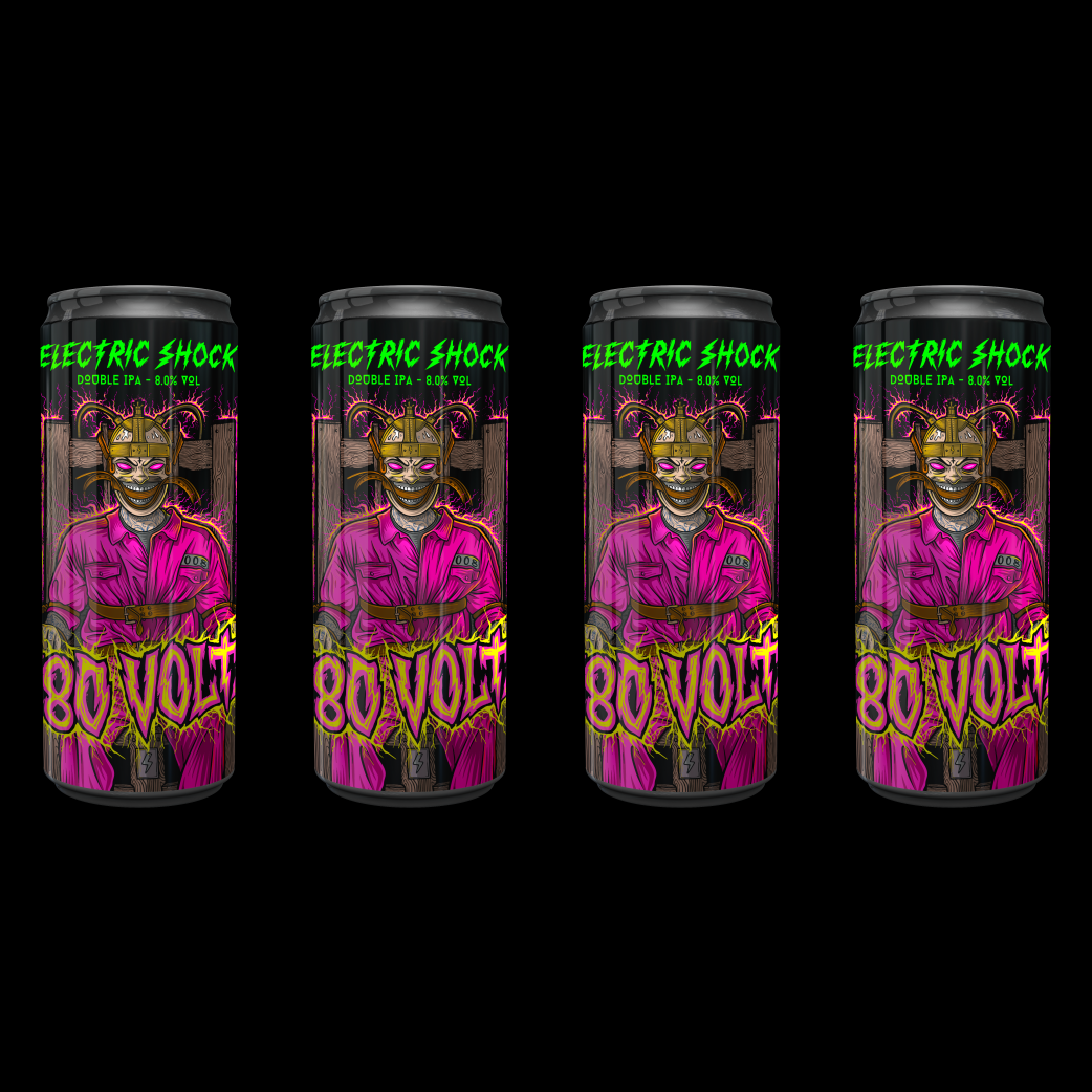 Boia Electric Shock 380 Volts birra Double IPA 4x33cl