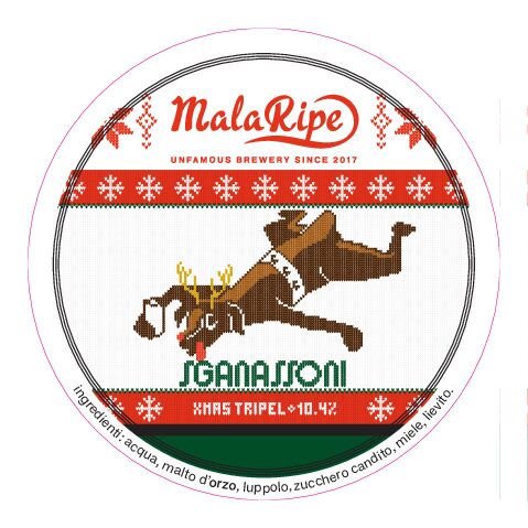 Malaripe Sganassoni 2025 birra di Natale al miele