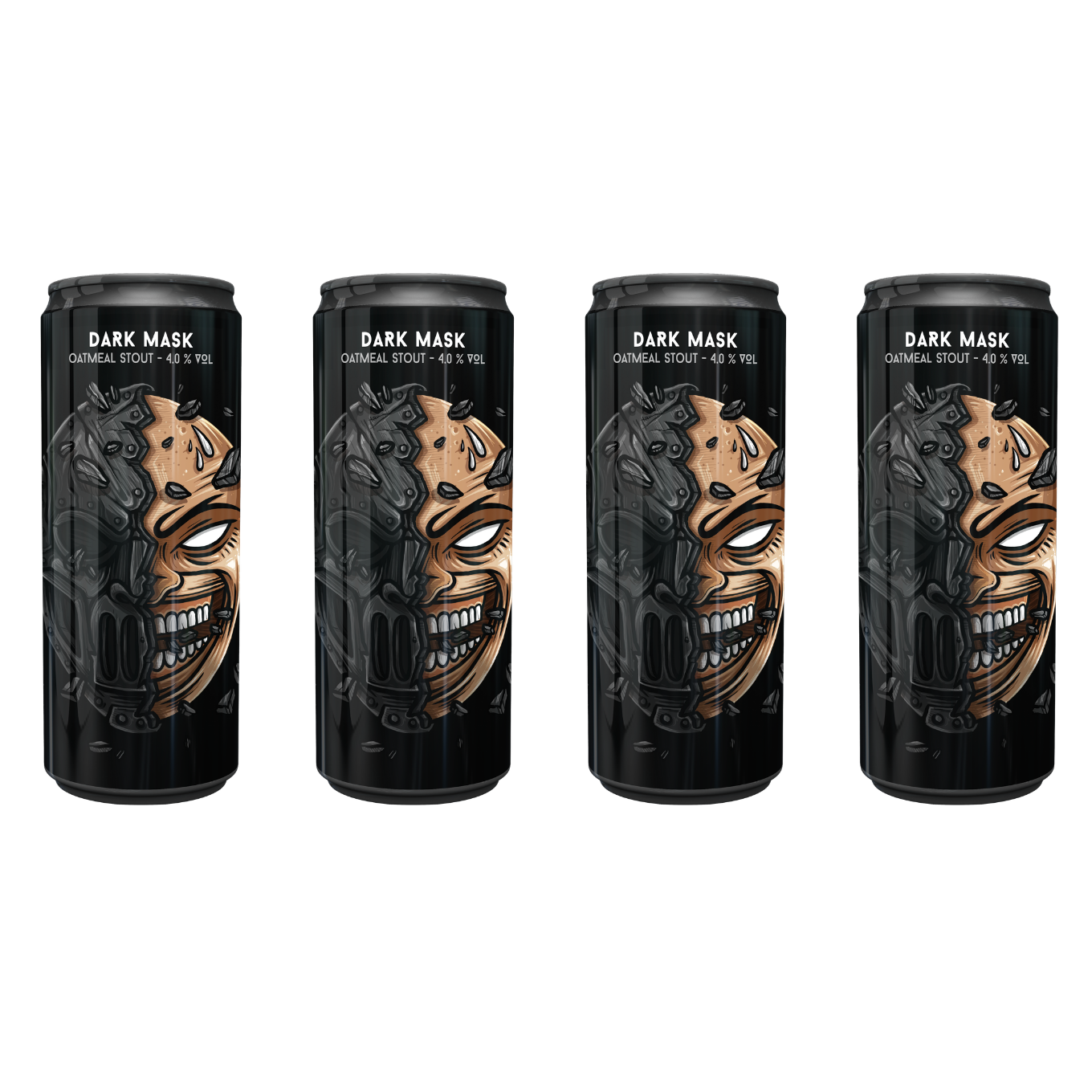 Boia Dark Mask ft. Edit birra 4x33 cl stout 4,0%