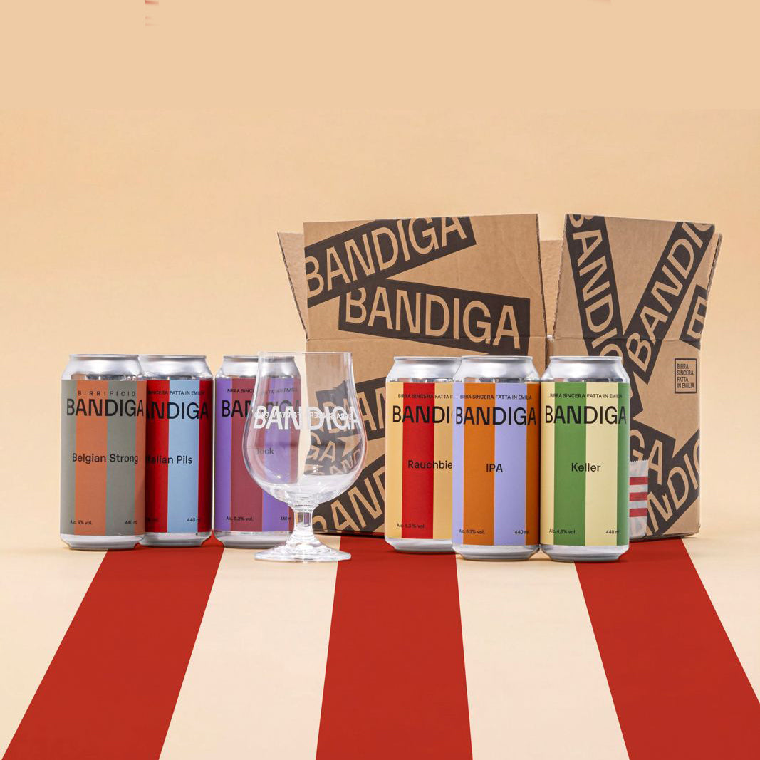 Bandiga Scatola regalo 3 lattine birra