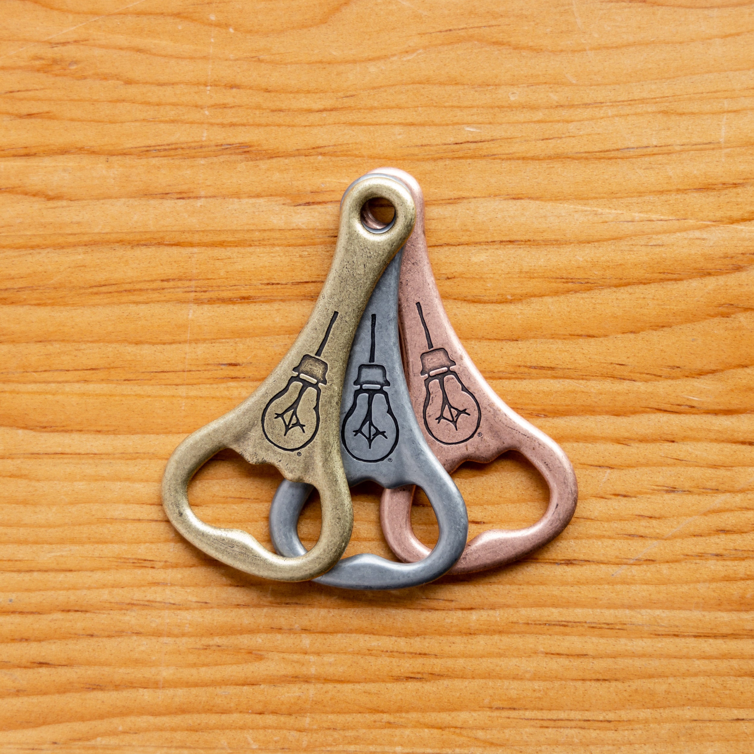 Side Project Metal Keychain apribottiglie portachiavi ottone