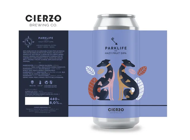Cierzo Parklife birra double ipa 12 lattine fruttata