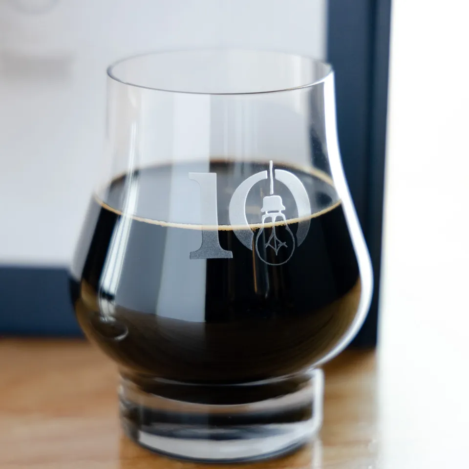 Side Project 10 Year Cask bicchiere whisky 10oz inciso