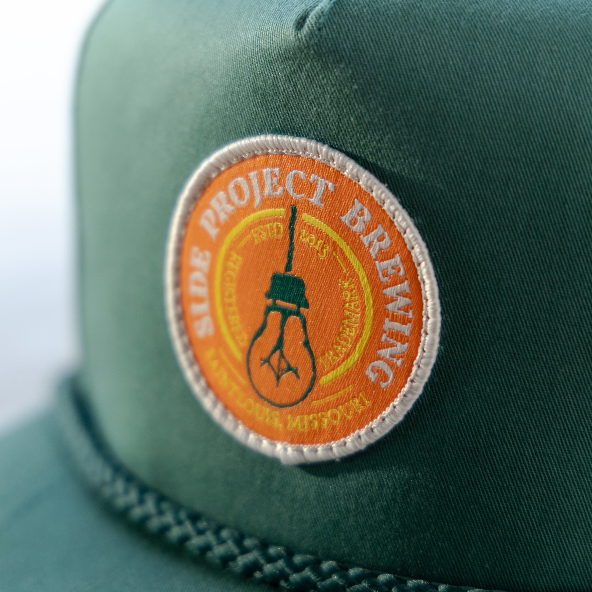 Side Project Rope cappellino spruce verde snapback 5 pannelli