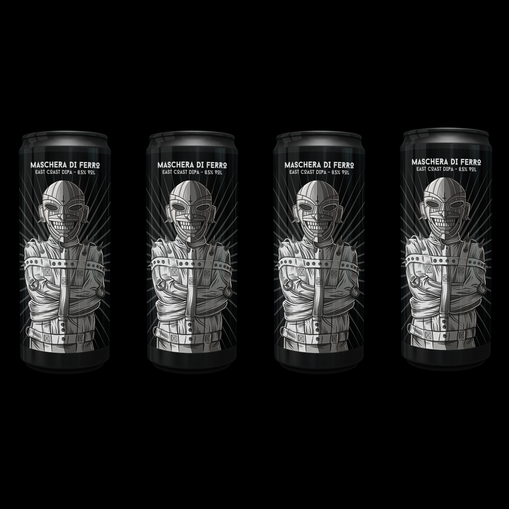 Boia Maschera di Ferro birra 4x33 cl East Coast DIPA 8,5%