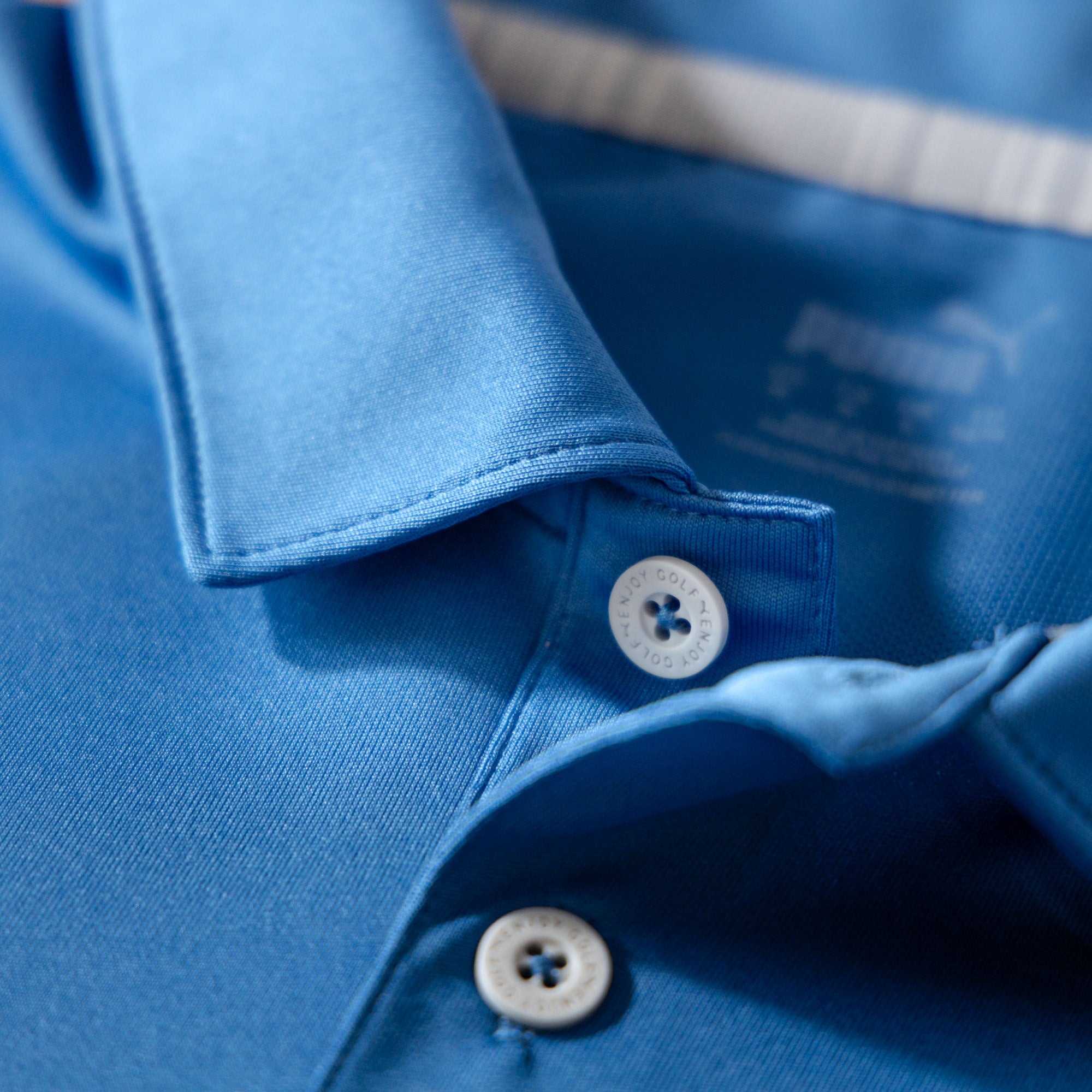 Side Project SP Puma Gamer Polo da golf blu poliestere