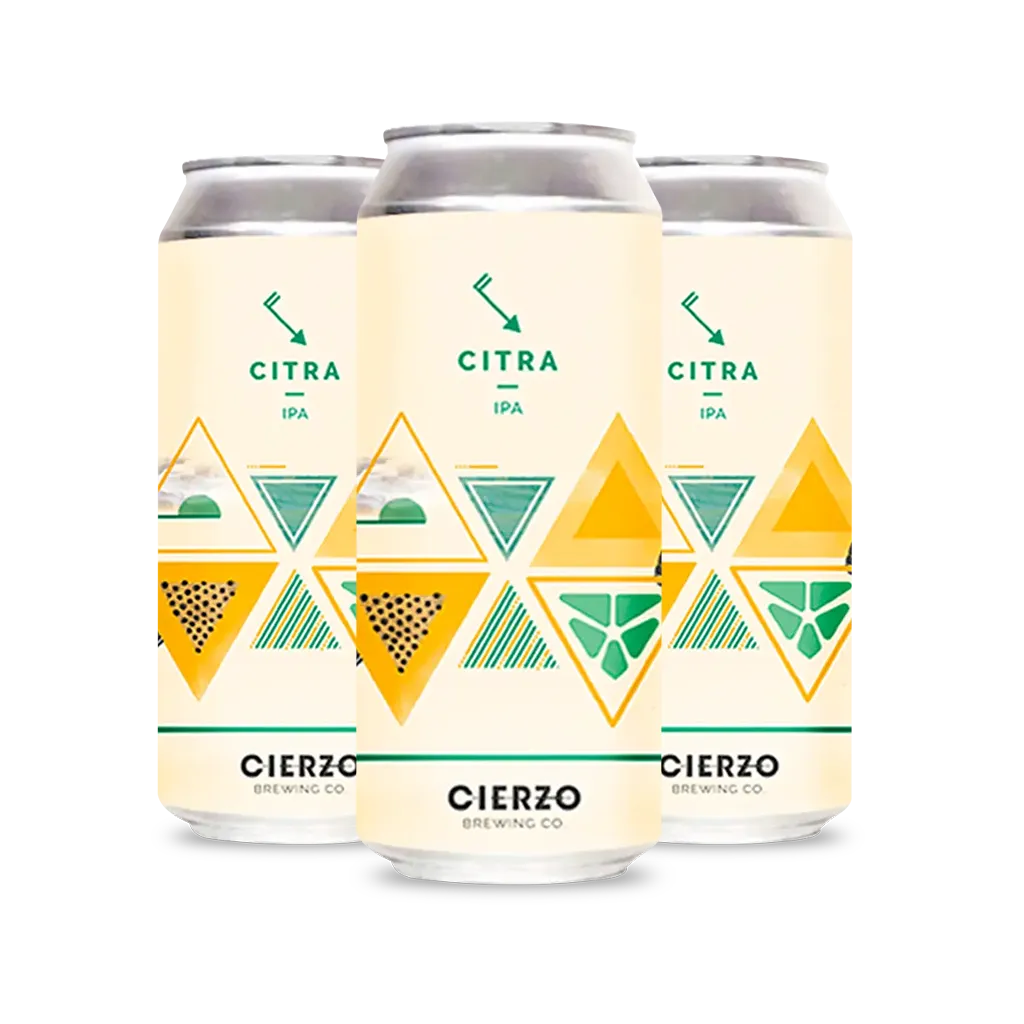 Cierzo Brewing Citra IPA birra 12 lattine agrumata