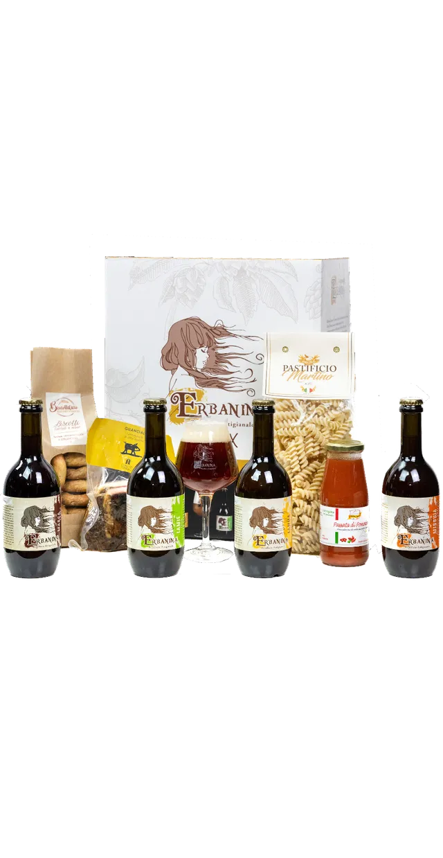 Erbanina Box Natale confezione regalo birra