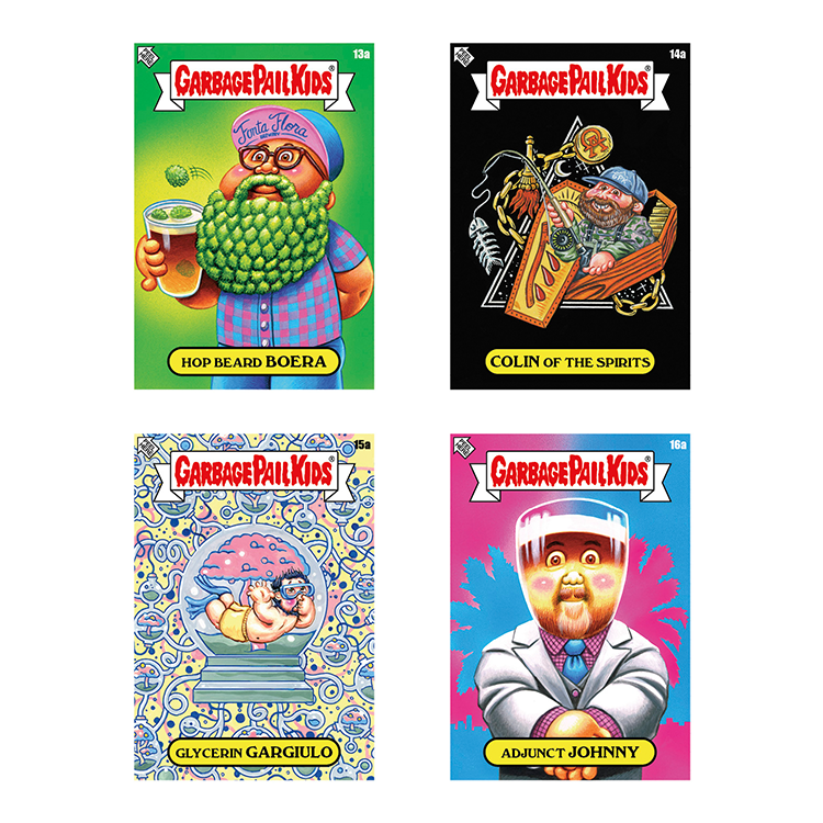 Topps Garbage Pail Kids Taste Buds Series 2 bustina 11 carte