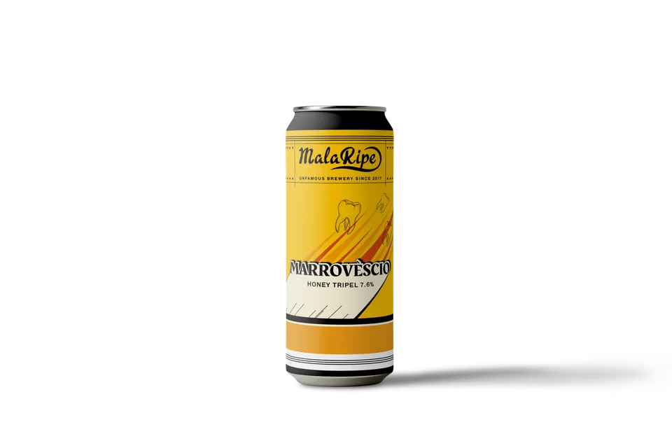 Malaripe Marrovèscio birra belga al miele millefiori