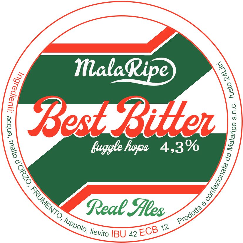 Malaripe Best Bitter real ale inglese