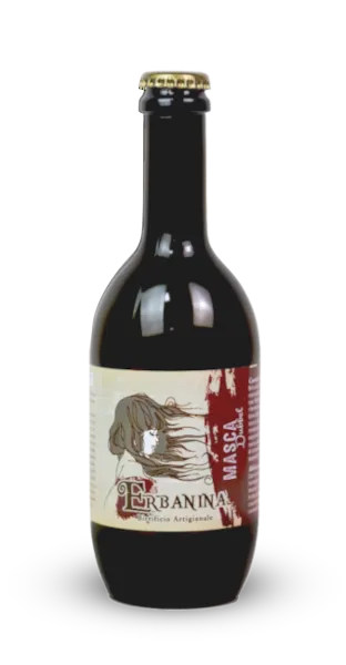 Erbanina Masca Dubbel birra scura artigianale