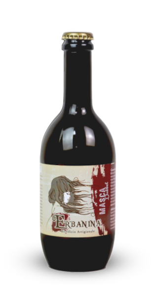 Erbanina Masca Dubbel birra scura artigianale