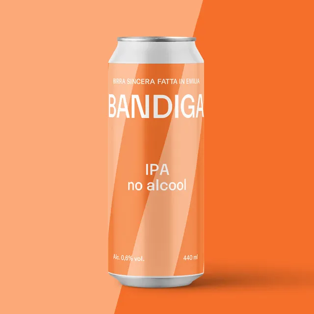 Bandiga IPA No Alcool birra analcolica 440 ml