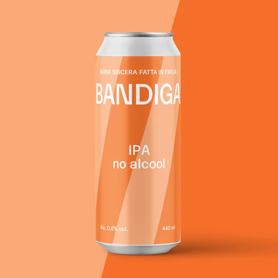 Bandiga IPA No Alcool birra analcolica 440 ml
