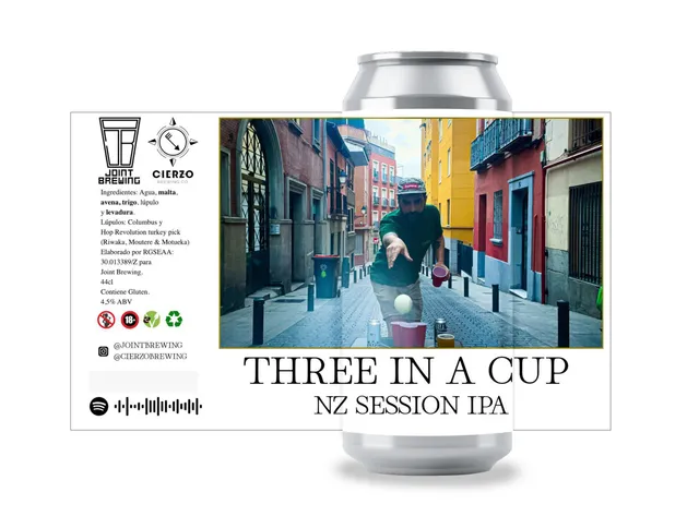 Cierzo Brewing Three in a Cup Session IPA 12 lattine 4,5%