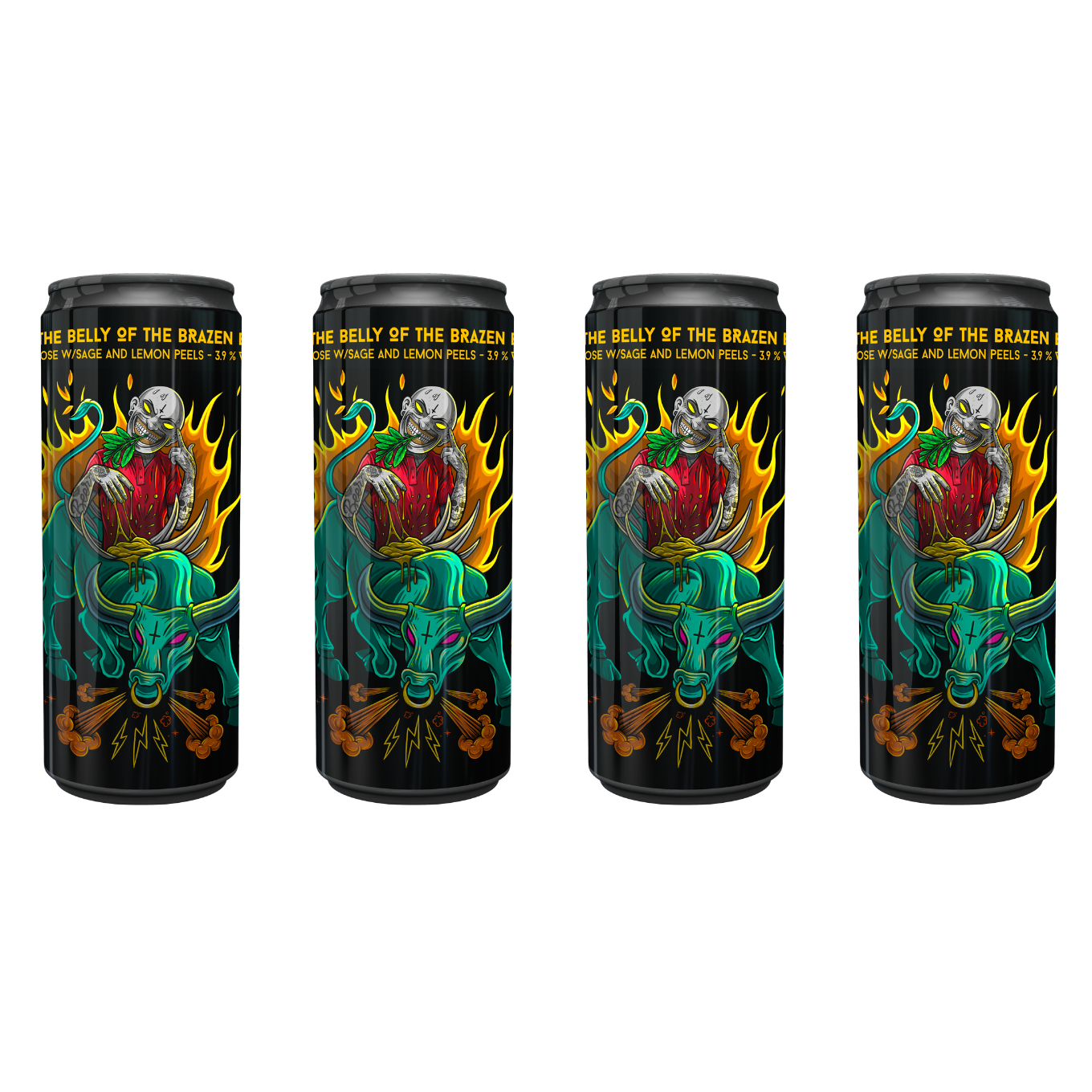 Boia In the Belly of the Brazen Bull birra 4x33 cl gose 3,9%