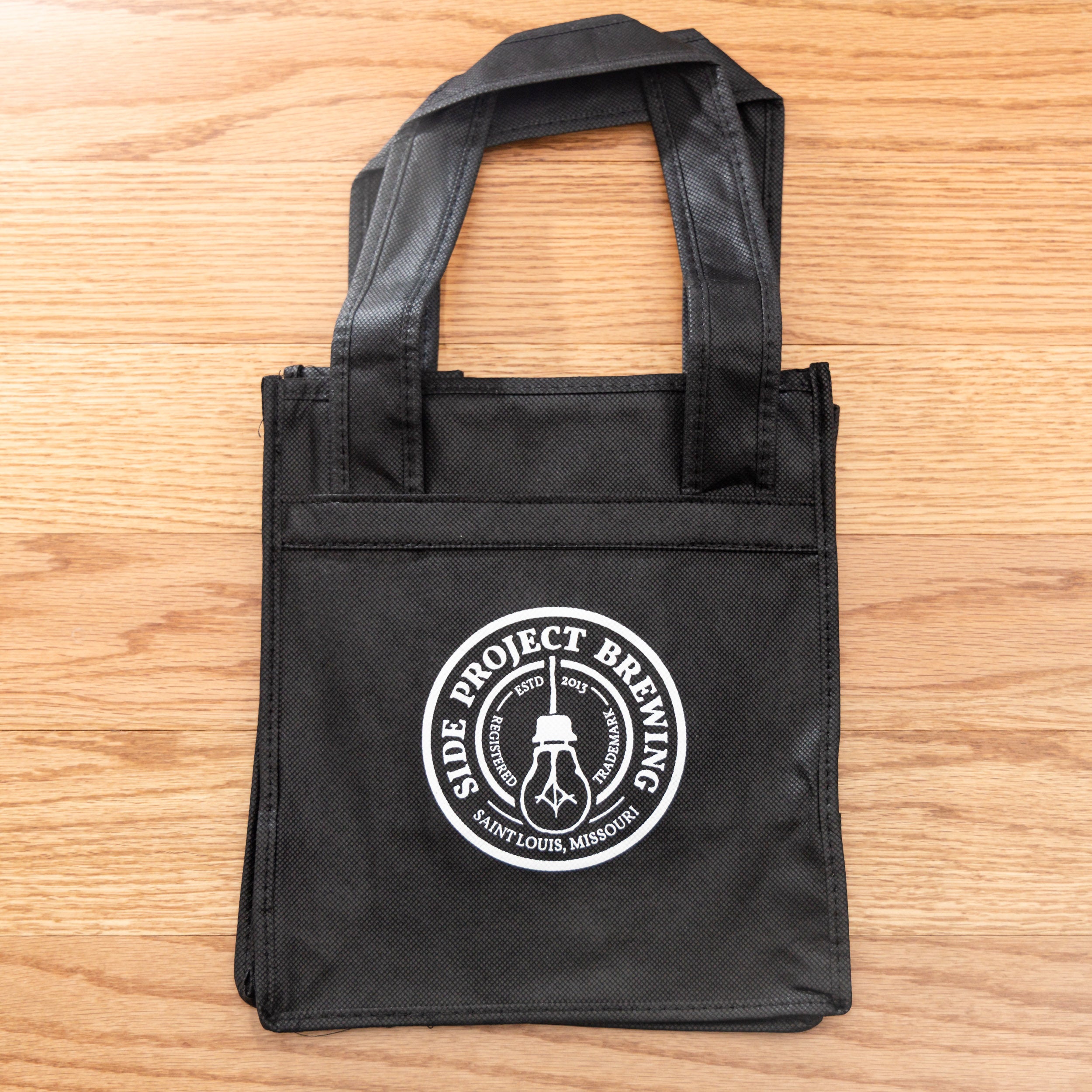 Side Project 6-Bottle Bag borsa portabottiglie 6 bottiglie nera