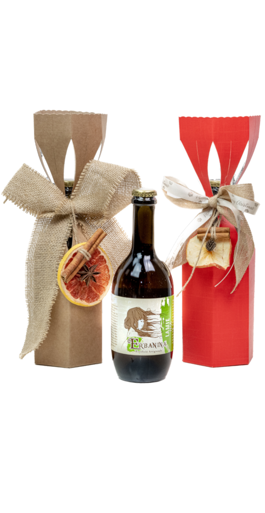 Erbanina Saccolo confezione regalo birra min 6 pezzi