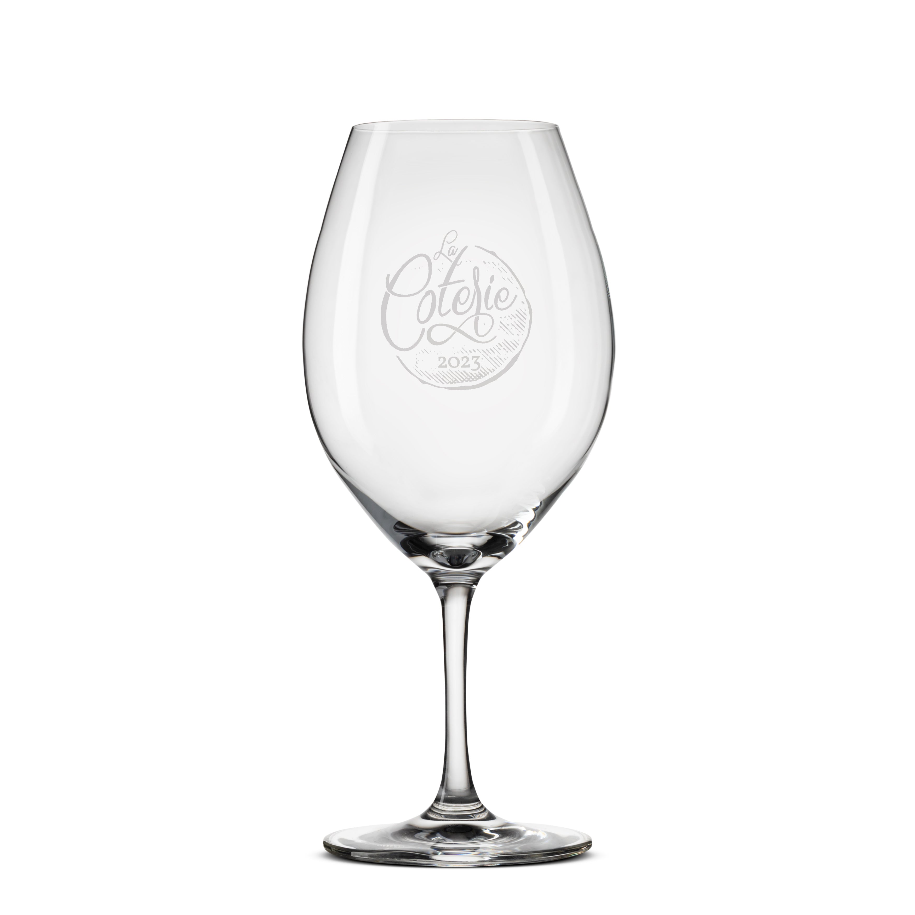 Side Project La Coterie 2023 bicchiere vino rosso