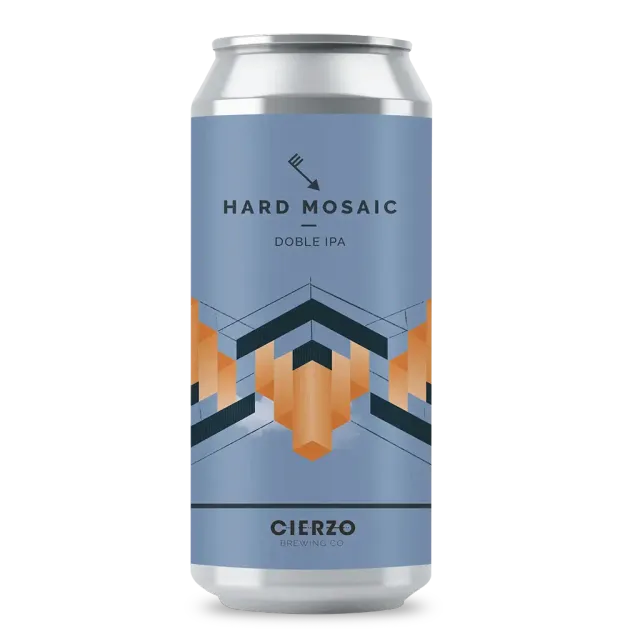 Cierzo Brewing Hard Mosaic birra Imperial IPA al Mosaic