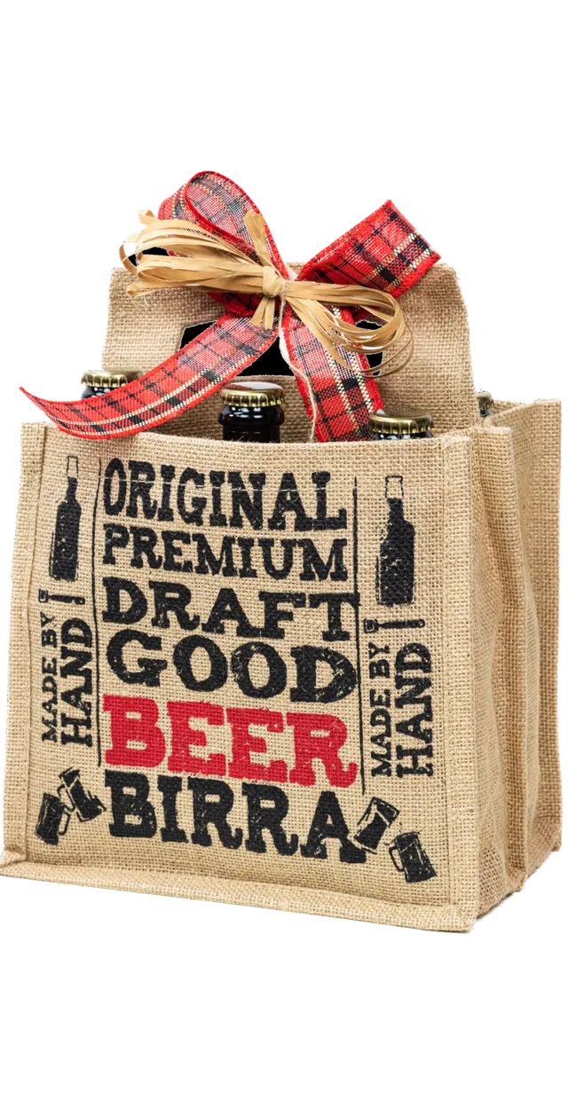 Erbanina Bag di Juta borsa regalo